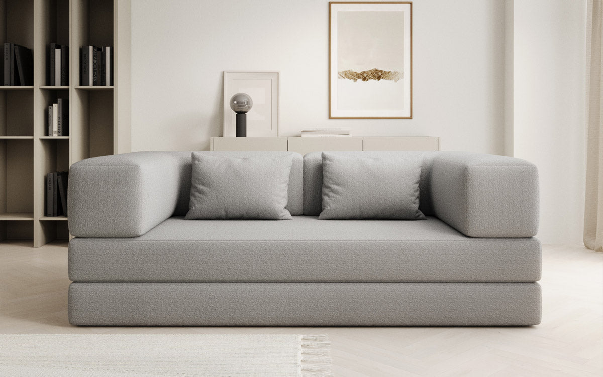 Designer Sofa Lazy 3 Sitzer in Bouclé