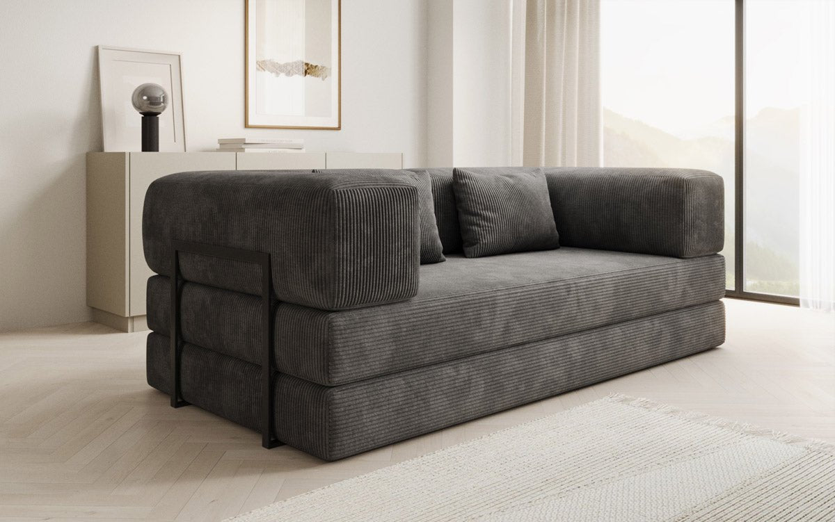 Designer Sofa Lazy 3 Sitzer in Cord