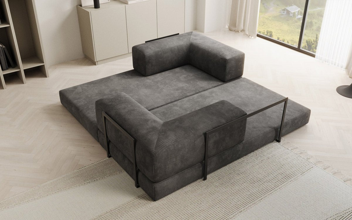 Designer Sofa Lazy 3 Sitzer in Cord