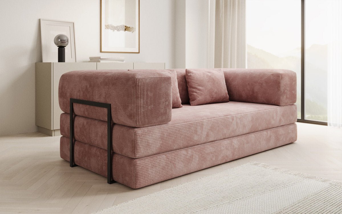 Designer Sofa Lazy 3 Sitzer in Cord