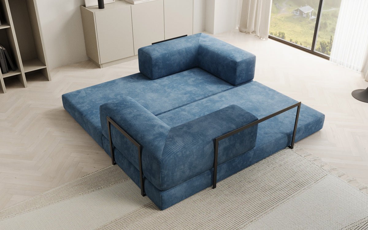 Designer Sofa Lazy 3 Sitzer in Cord