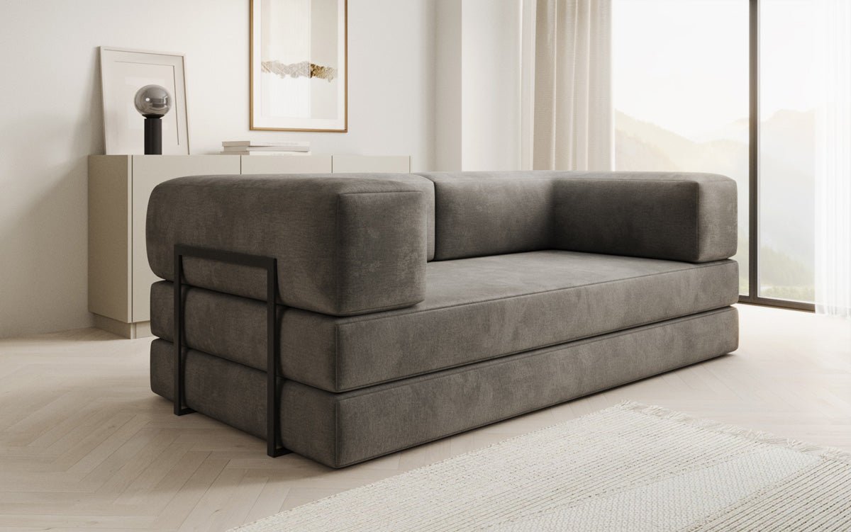 Designer Sofa Lazy 3 Sitzer in Samt