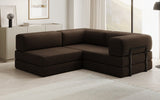 Designer Sofa Lazy L Mini in Bouclé