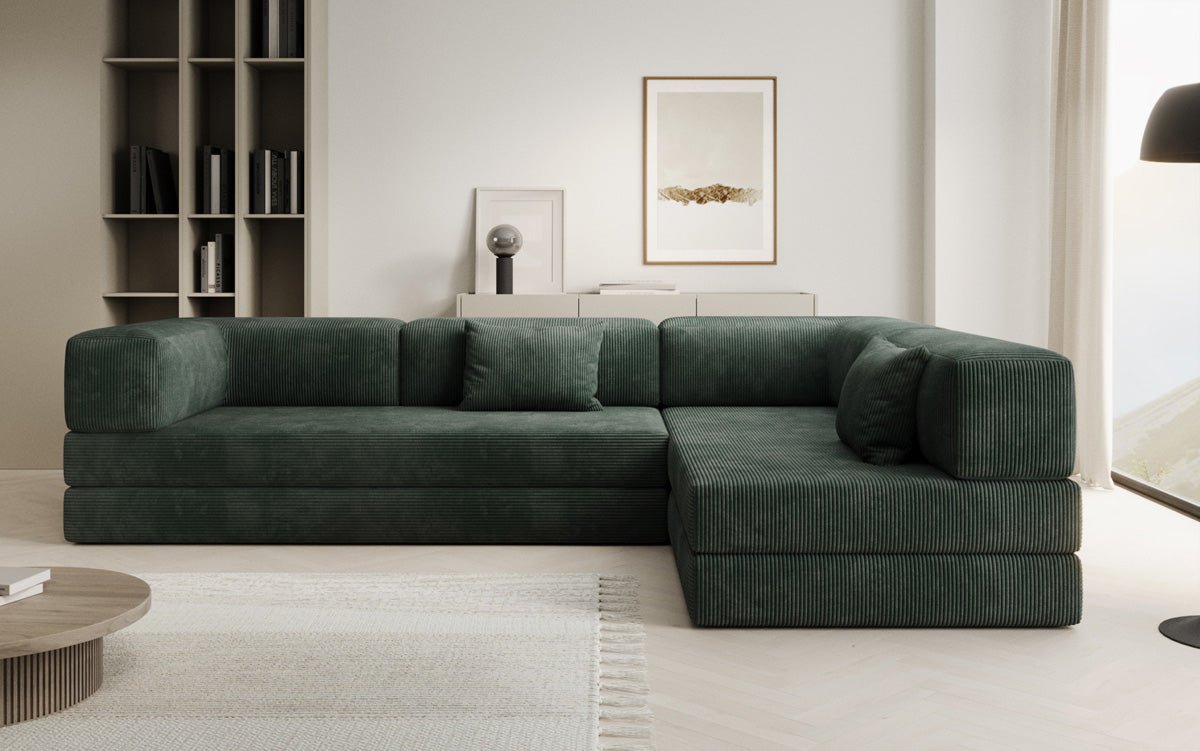 Designer Sofa Lazy L in Cord