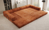 Designer Sofa Lazy U in Cord