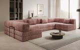 Designer Sofa Lazy U in Cord