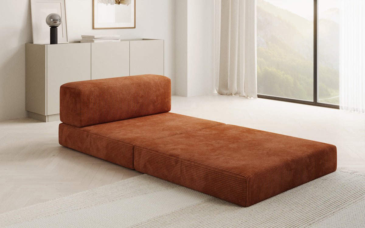 Designer Sofa Mittelmodul Lazy in Cord