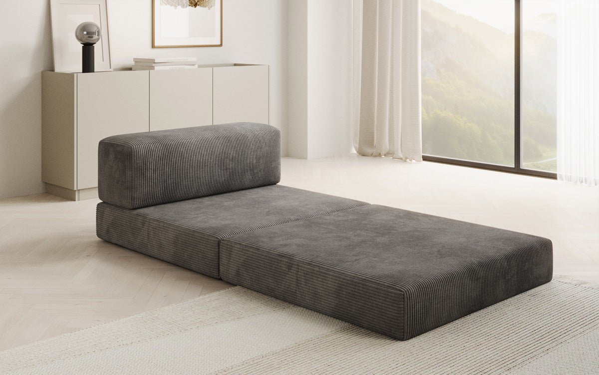 Designer Sofa Mittelmodul Lazy in Cord