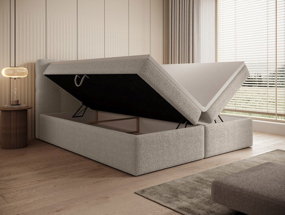 Boxspringbett Faro Frotte mit Stauraum