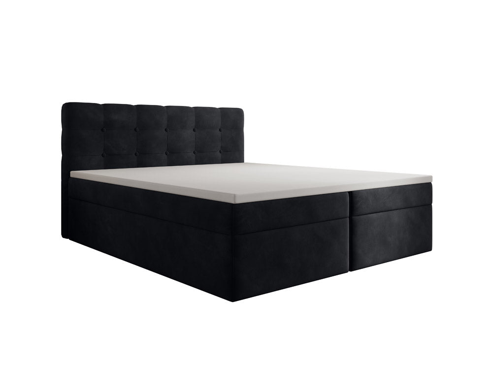 Boxspringbett Faro Samt mit Stauraum