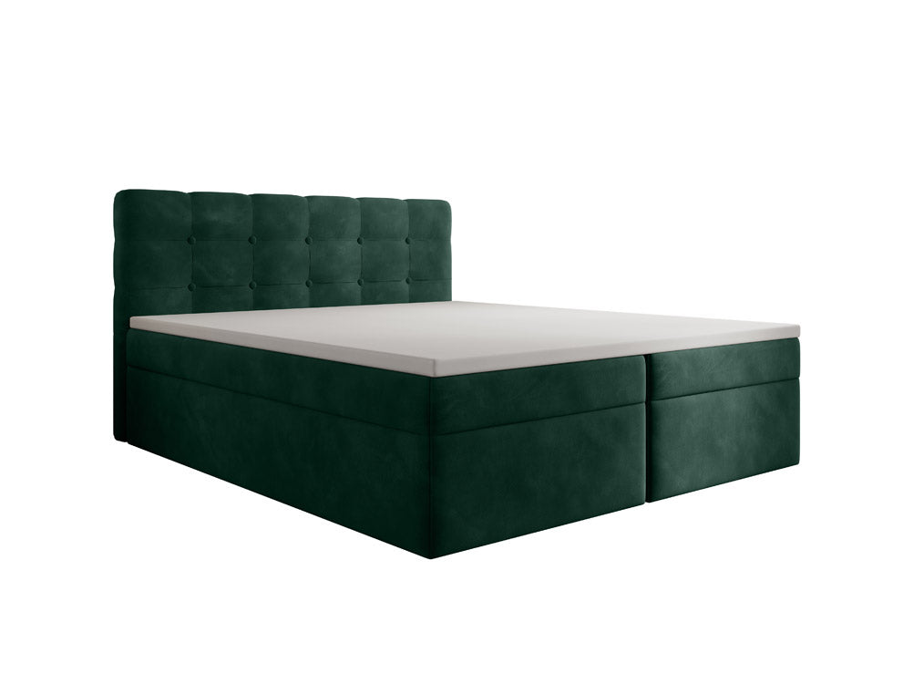 Boxspringbett Faro Samt mit Stauraum