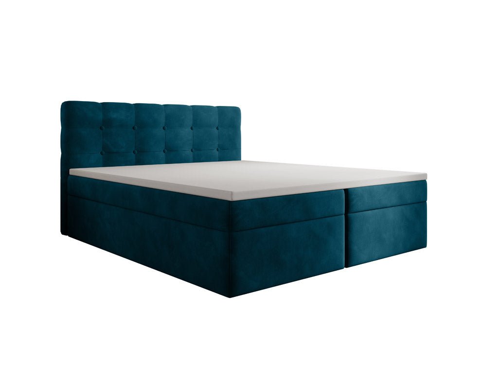 Boxspringbett Faro Samt mit Stauraum