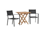 Garten Cafegruppe Irish – 3-teiliges Gartenmöbel-Set 70x70 cm