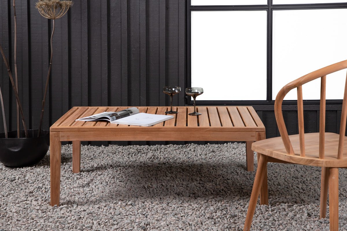 Garten Couchtisch Albania - Aus Teakholz in Natur-Optik
