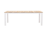 Garten Esstisch Eliano - 210x100 cm mit einer Tischplatte aus Teakholz in Naturoptik