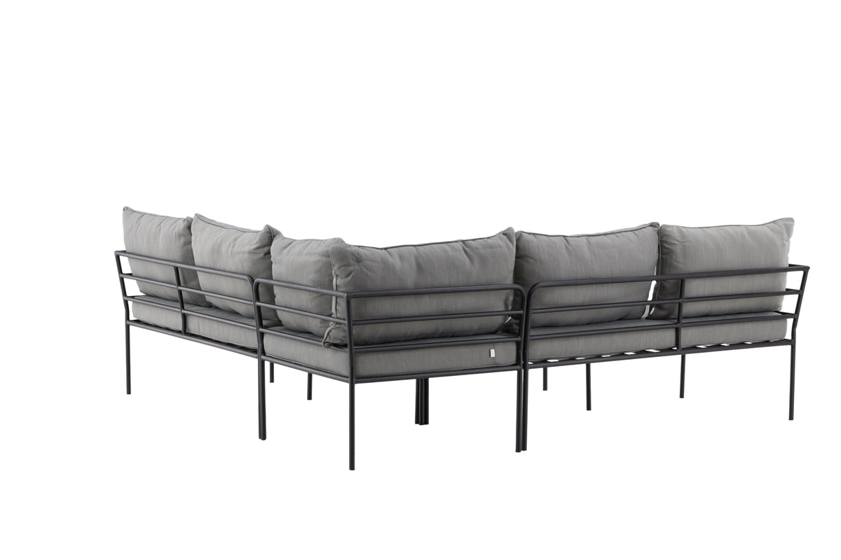 Garten Loungeset Felicita – Ecksofa mit 4 Sitzplätzen und Couchtisch