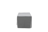 Garten Möbelabdeckung Azura - 180x50x60cm aus grauem Polyester