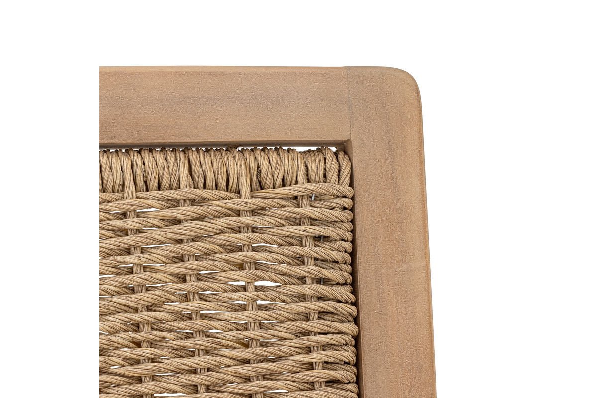 Garten-Sofa Leno – FSC®-Akazienholz mit Polyrattan