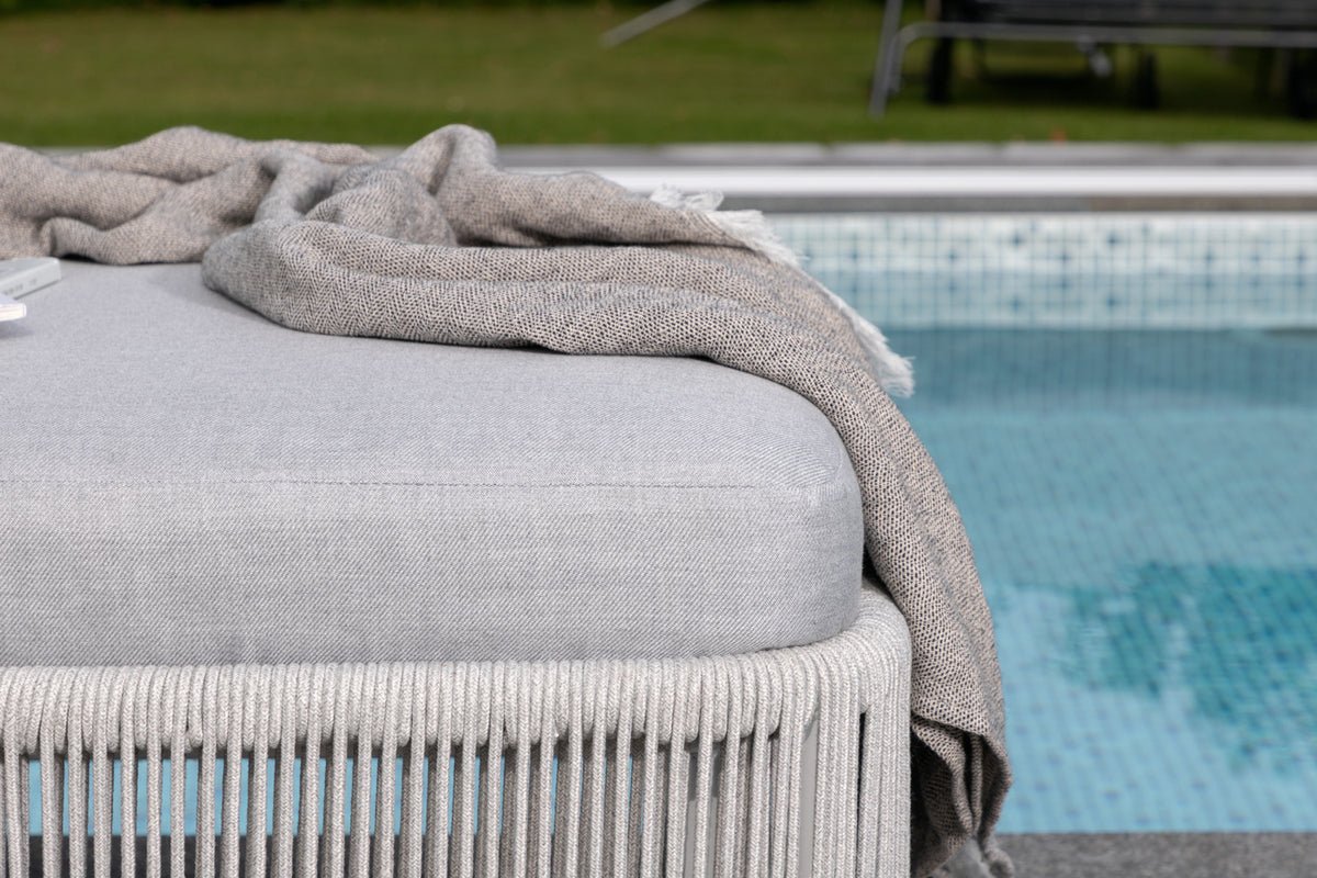 Garten Sonnenliege Mila - aus Polyester/Metall