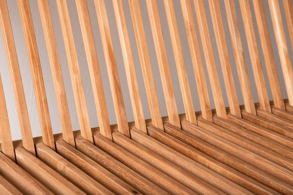 Gartenbank Doka - Praktisch klappbar aus Teakholz