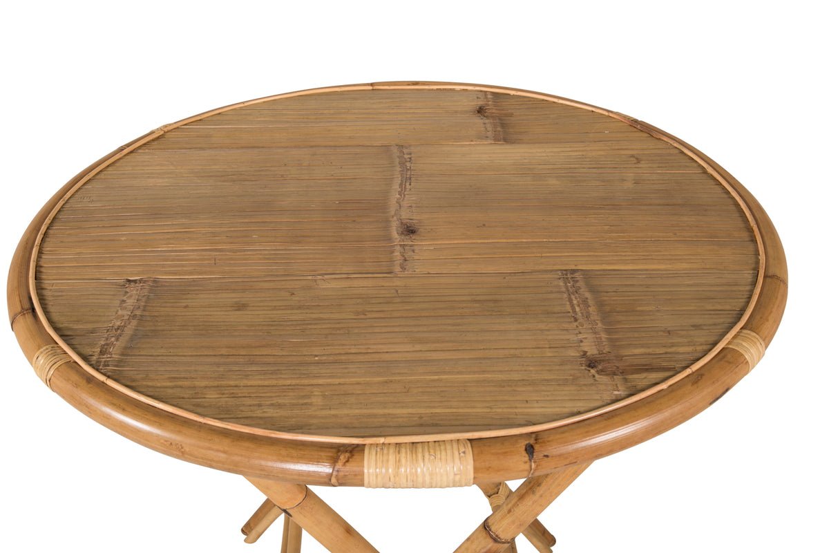 Gartentisch Manori - ein Cafétisch aus Bambus