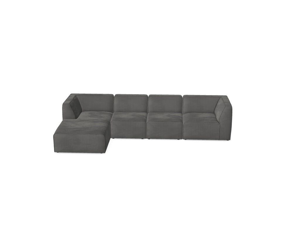 Modulares Sofa Hugg - Deine Wunschkonfiguration M_5X3X3WA
