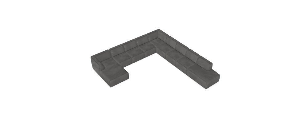 Modulares Sofa Hugg - Deine Wunschkonfiguration M_HKM32I