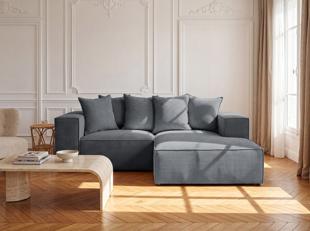 Designer Sofa Largo L Mini in Cord
