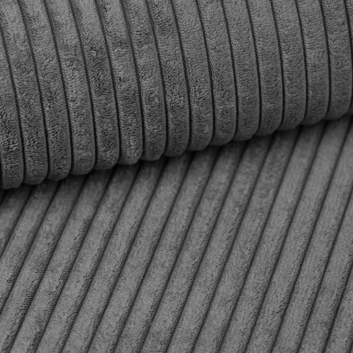 Lazy Spar-Set: 3-Sitzer + Hocker in Cord