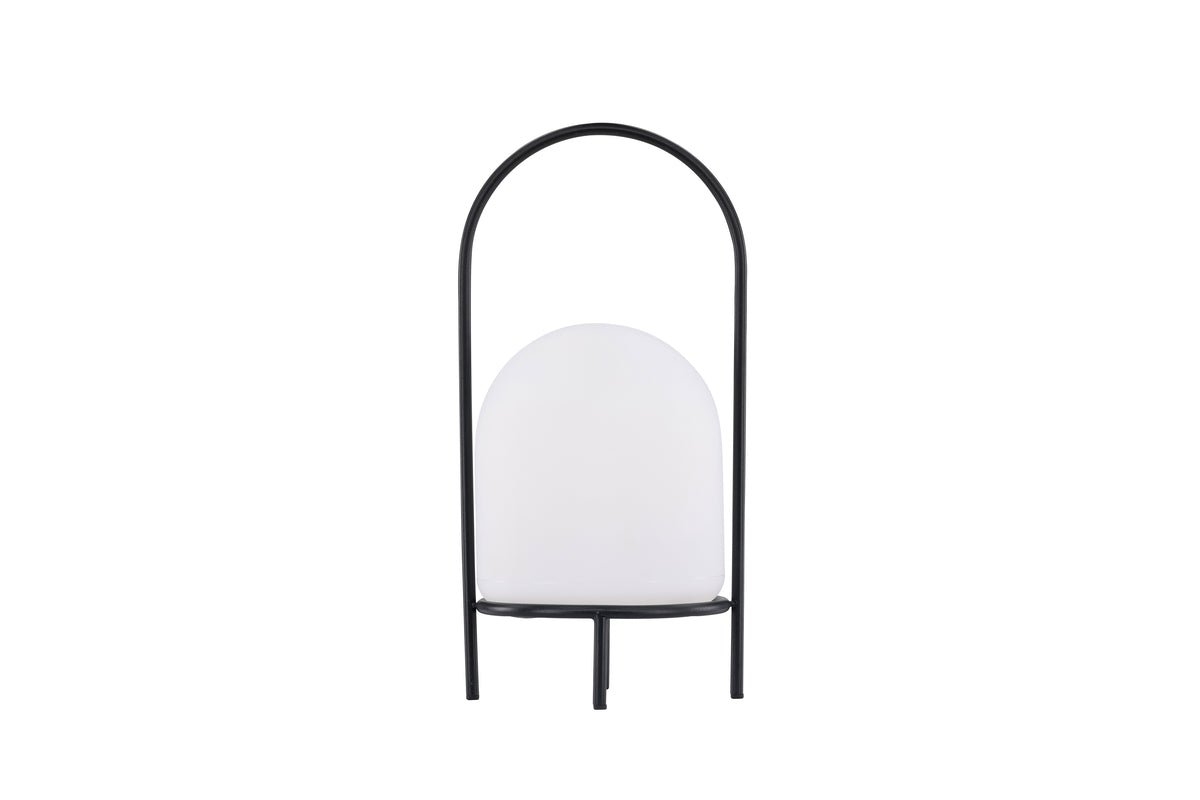 Outdoor-Tischlampe „Cassy“ – wetterfest aus Stahl & Kunststoff in zwei Größen