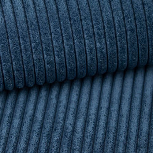 Designer Sofa Denver Cord mit Schlaf- und Klappfunktion