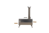 Pizzaofen Bologna - aus Stahl in Silber