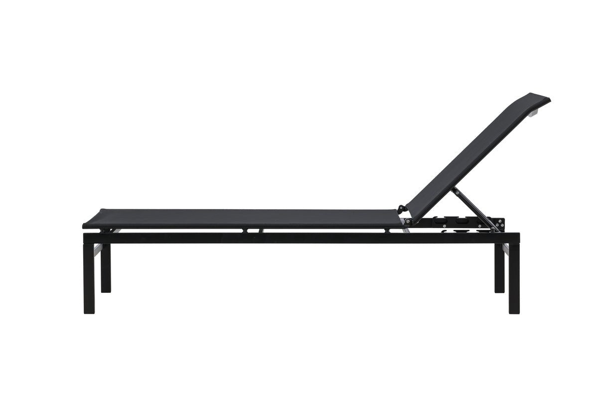 Sonnenliege Arelia - aus Textilene mit Stahlgestell in 2 Farben