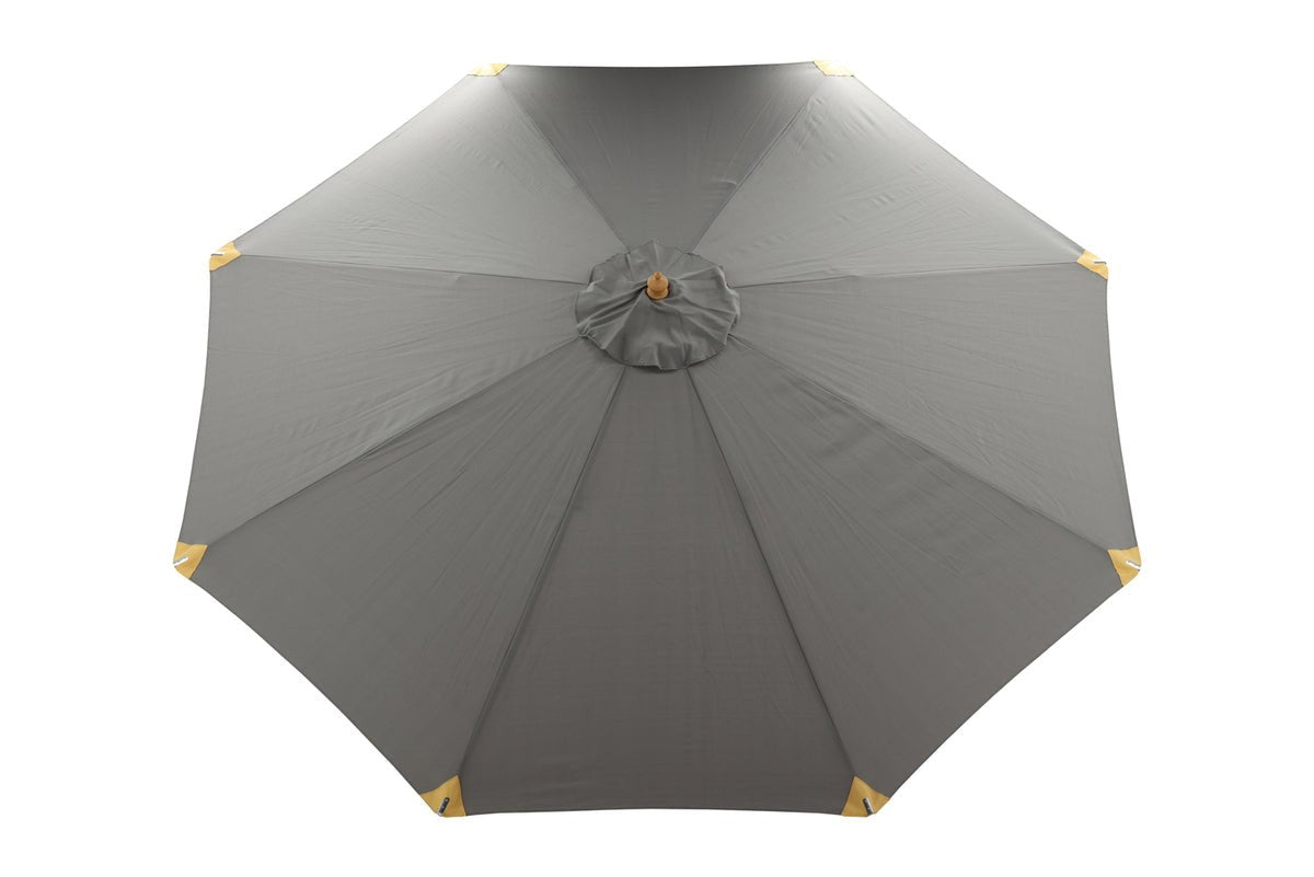 Sonnenschirm Ifta – Ø330 cm in wahlweise Schwarz oder Grau