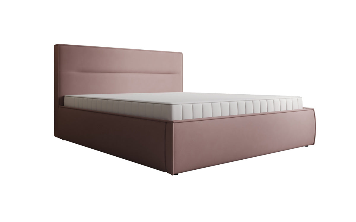 Designer Polsterbett Merry Stoff mit Stauraum
