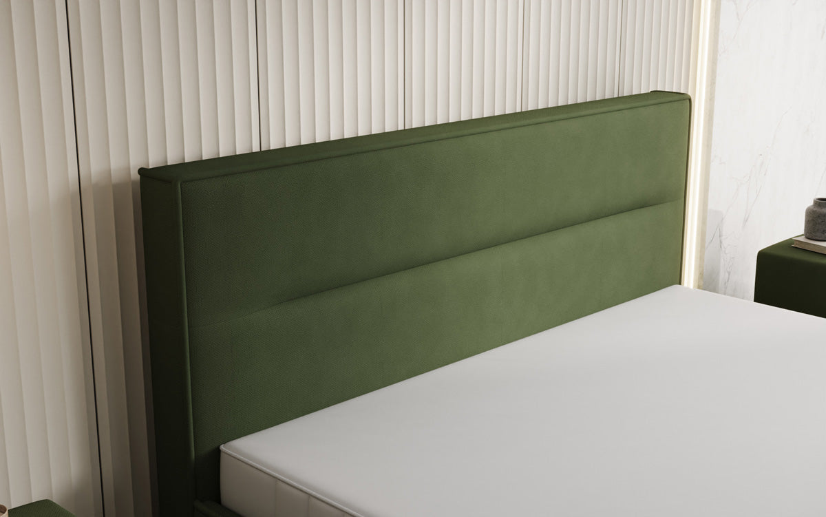 Designer Polsterbett Merry Stoff mit Stauraum