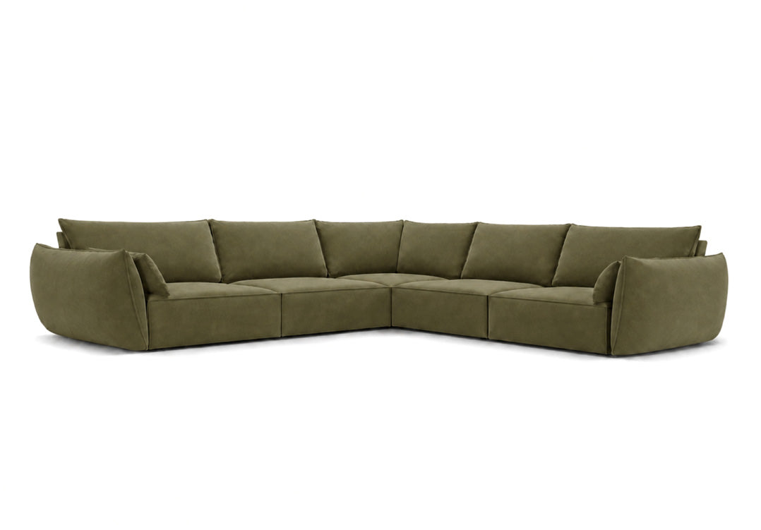 Designer Sofa Nuvola L Maxi in Samt