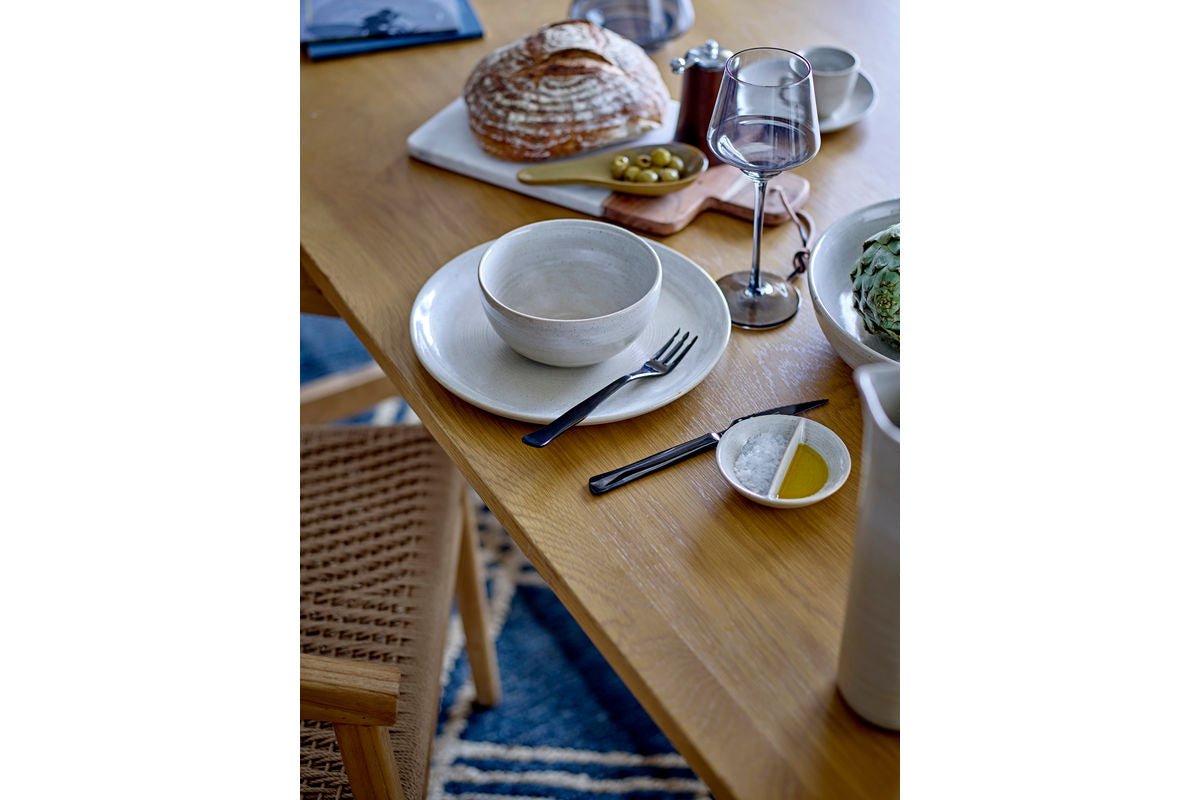 Geschirrset Jessi – Nordisches Design in Grau (12-teilig)