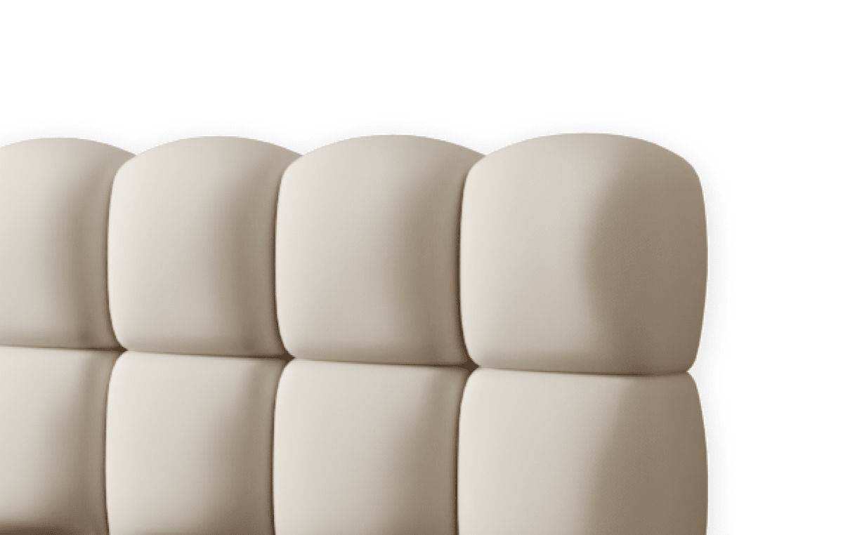 Custom Polsterbett: Headboard