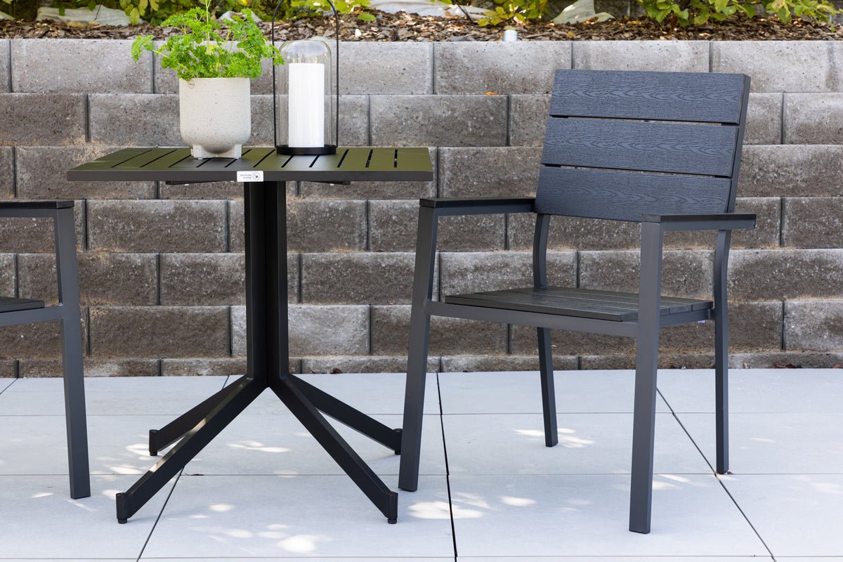 2er Set - Gartenstuhl Leonie aus Aluminium