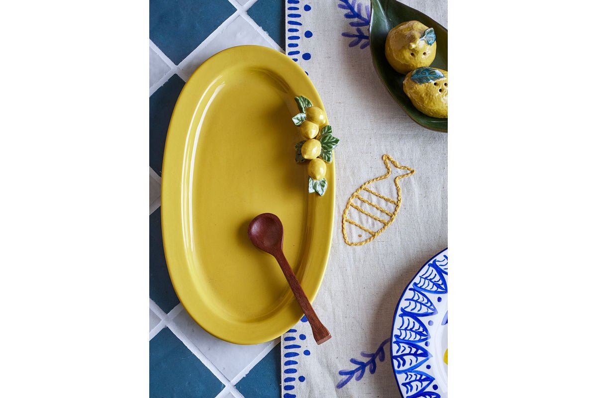 Servierplatte Noiranne - aus Steingut gefertigt