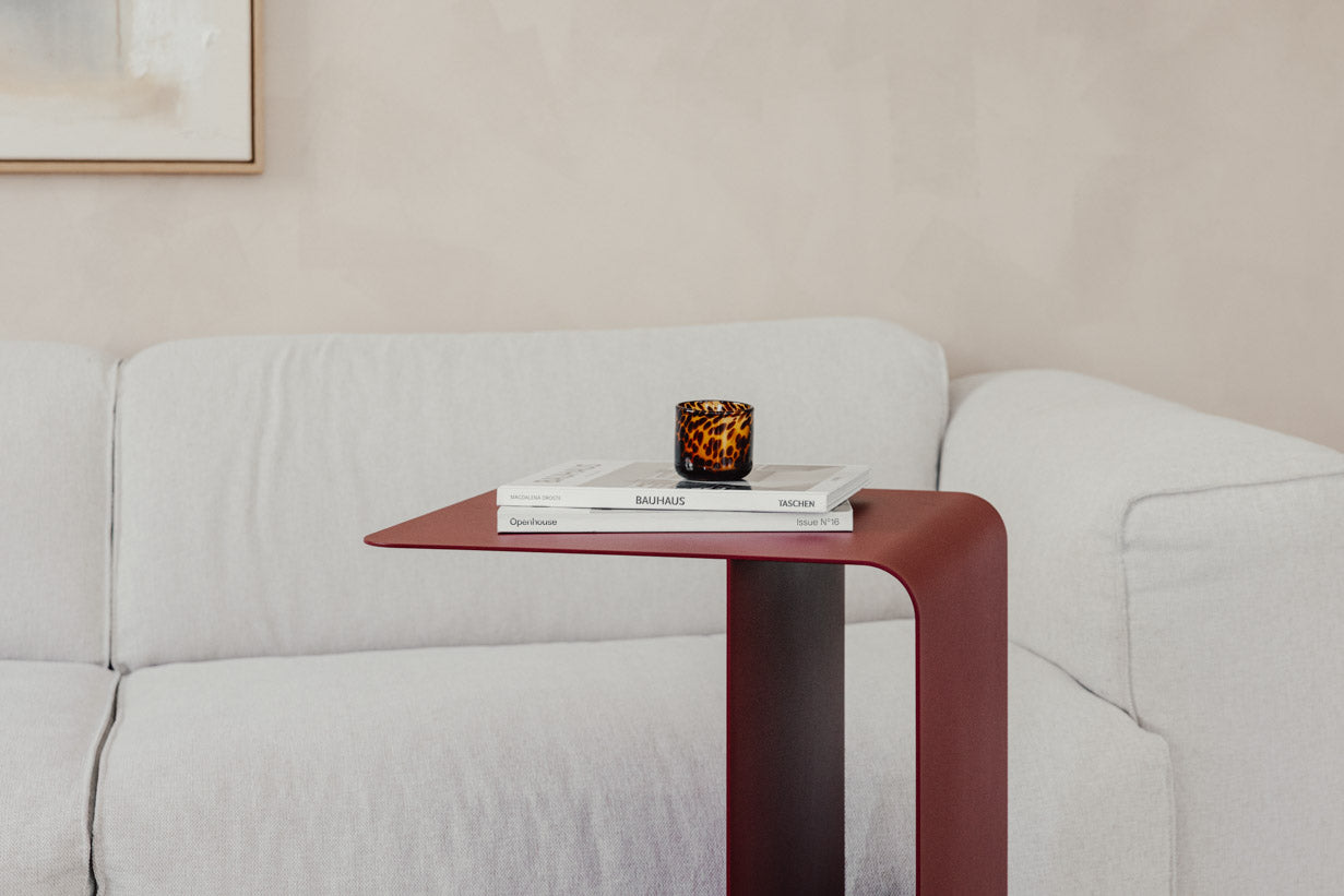 Couchtisch/Beistelltisch Cosmo – Pulverbeschichtetes Metall in modernem Design