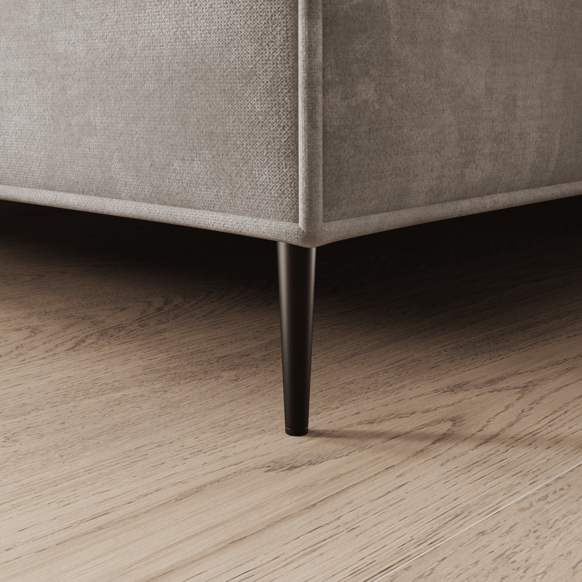 Custom Polsterbett: Feet