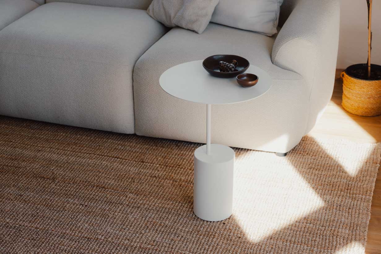 Couchtisch/Beistelltisch Ciro – Edelstahl-Design für Indoor & Outdoor