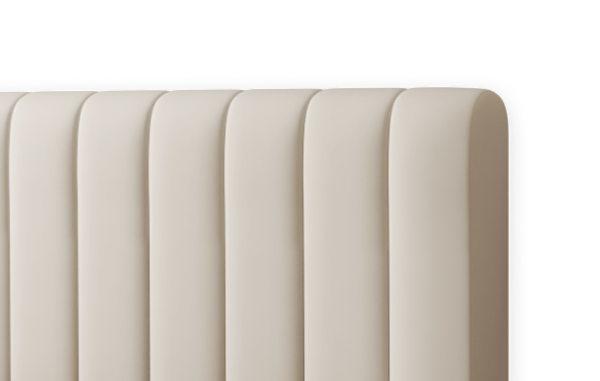 Custom Polsterbett: Headboard