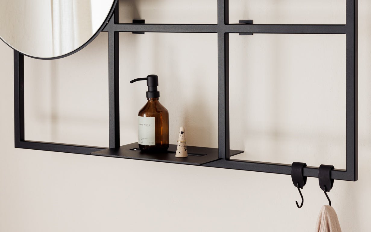 Wandregal Rivo – Flexibles Metallregal mit Stecksystem