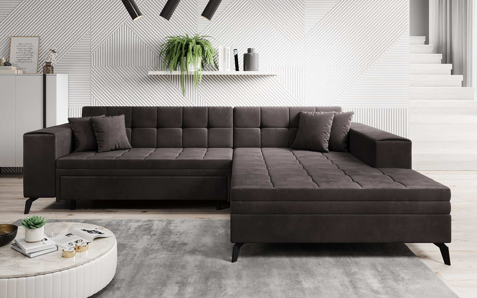 Designer Sofa Frida mit Schlaffunktion