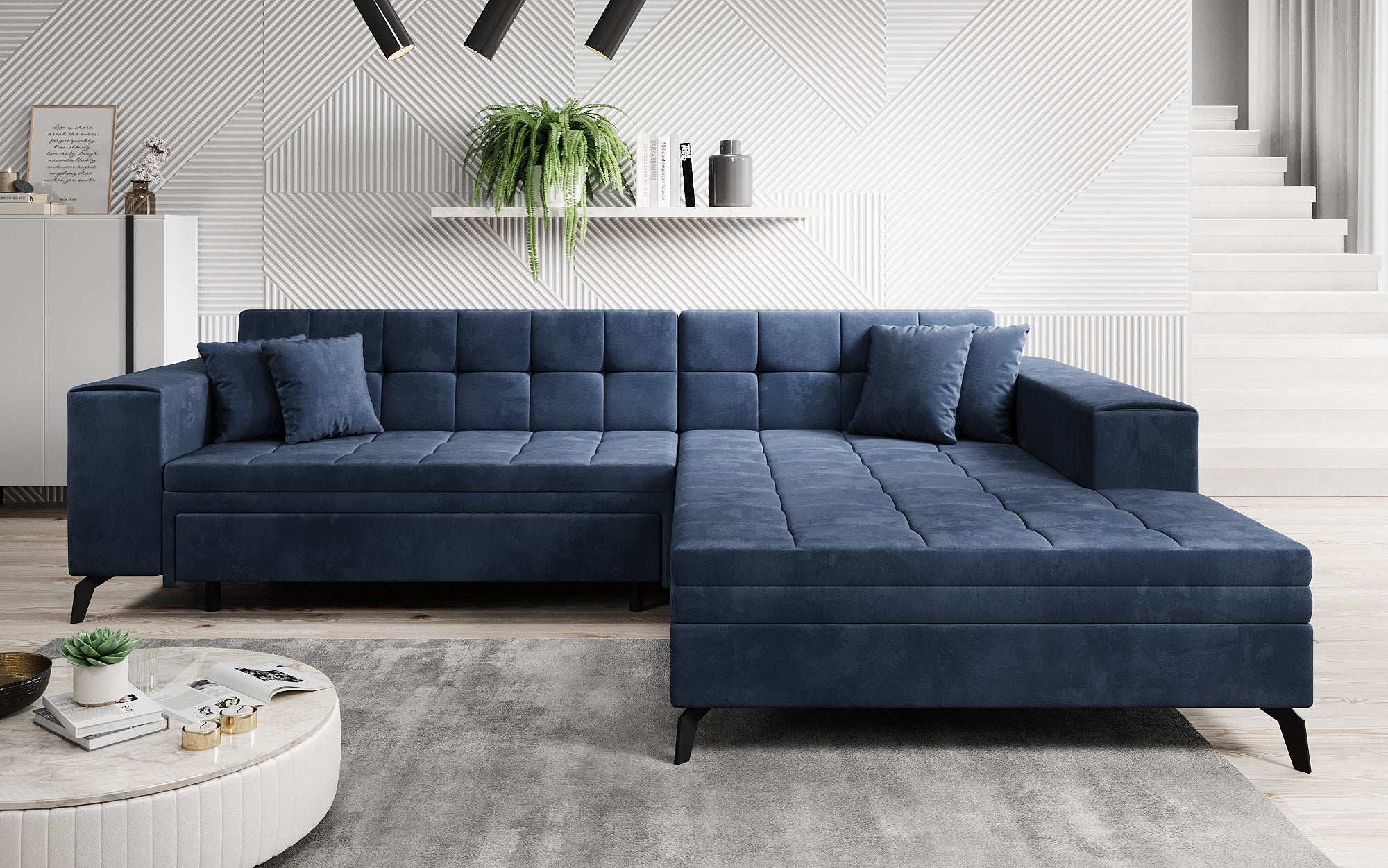 Designer Sofa Frida mit Schlaffunktion