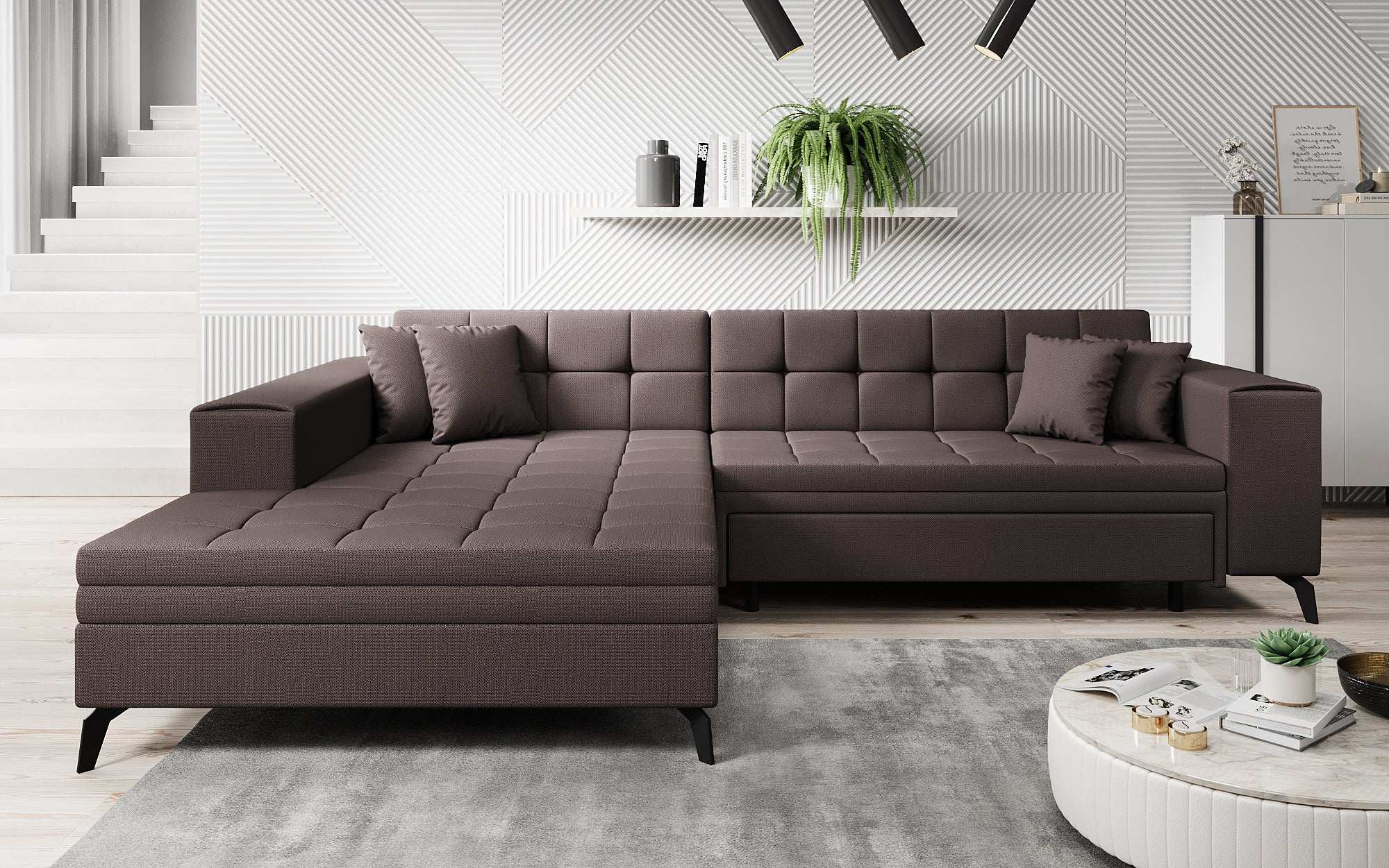 Designer Sofa Frida mit Schlaffunktion