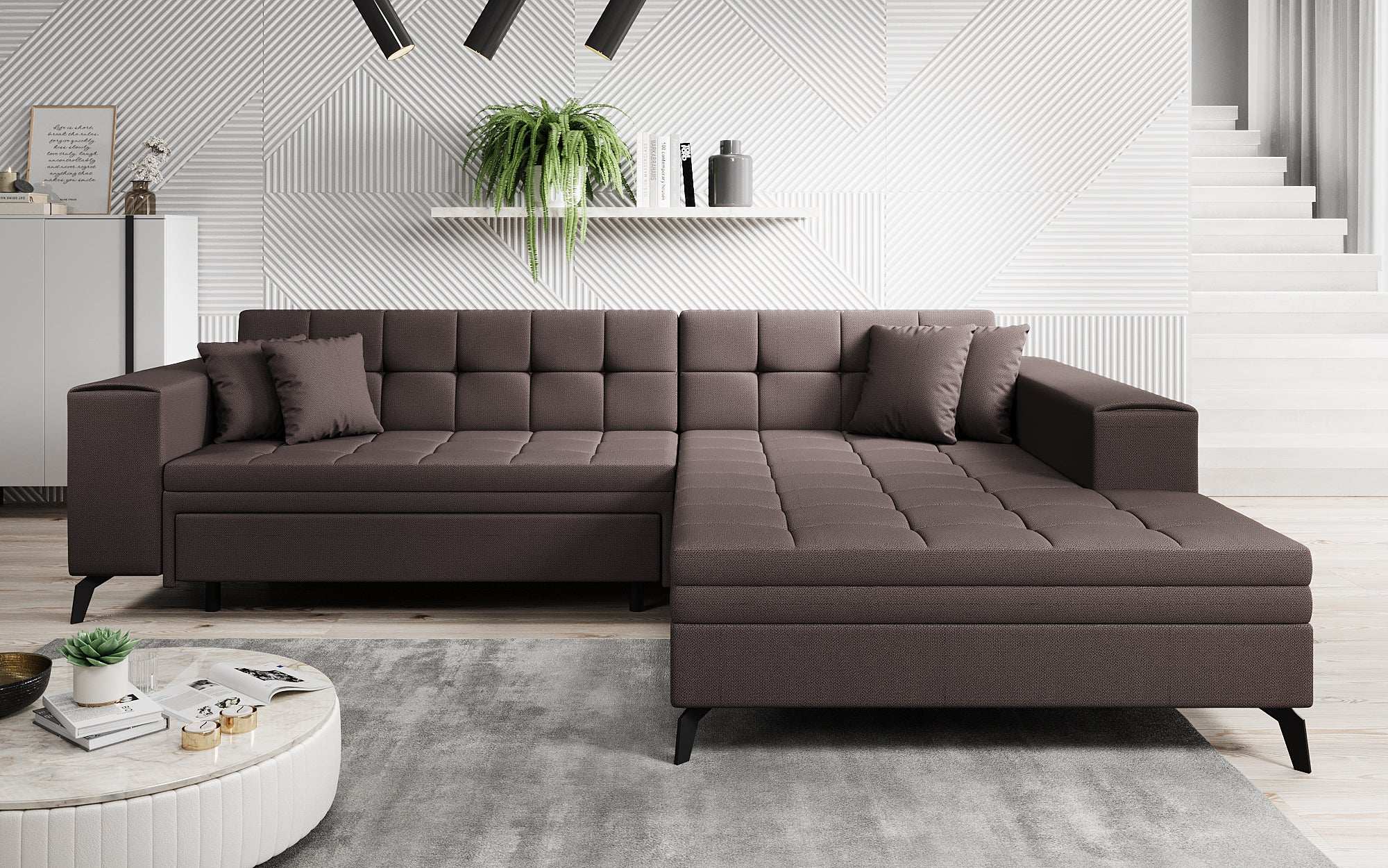 Designer Sofa Frida mit Schlaffunktion